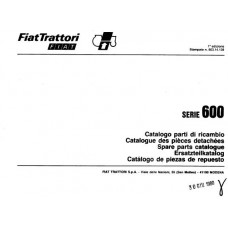 Fiat 600 Parts Manual 1980